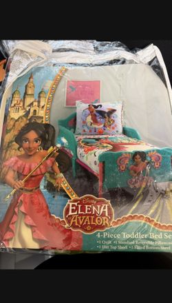 Disney Princess Elena Toddler Bed Set