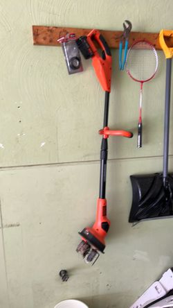 Black and Decker Tiller w/ battery