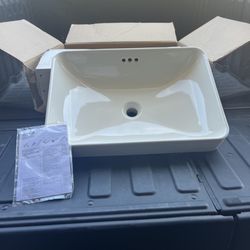 Kohler Rectangle Vessel Bathroom Sink