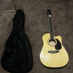 Johnson JG-610-CE-NA Acoustic-Electric Guitar