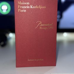Baccarat Rouge 540 Extrait de parfum
