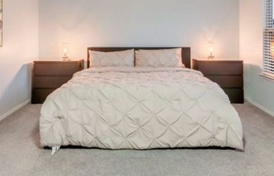 King Size Bed & Mattress