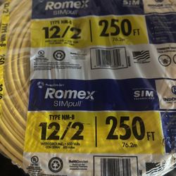 romex 12/2 250ft 105$