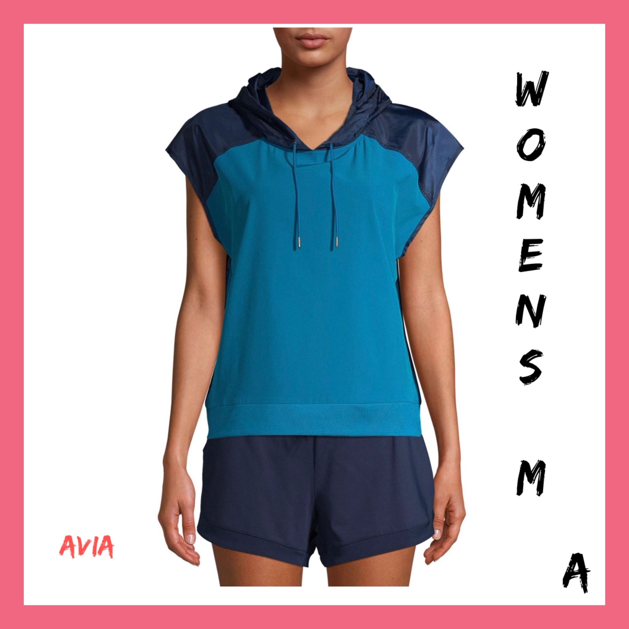 *NWT Womens Avia Hoodie Top Sz:M