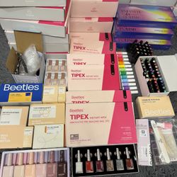 Beetles Nail Supplies Bundle – Gel Polishes, Tips, Builder Gel & More