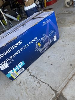 Swimming pool pump 3 hp $150