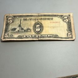 WWII Japanese Government Currency