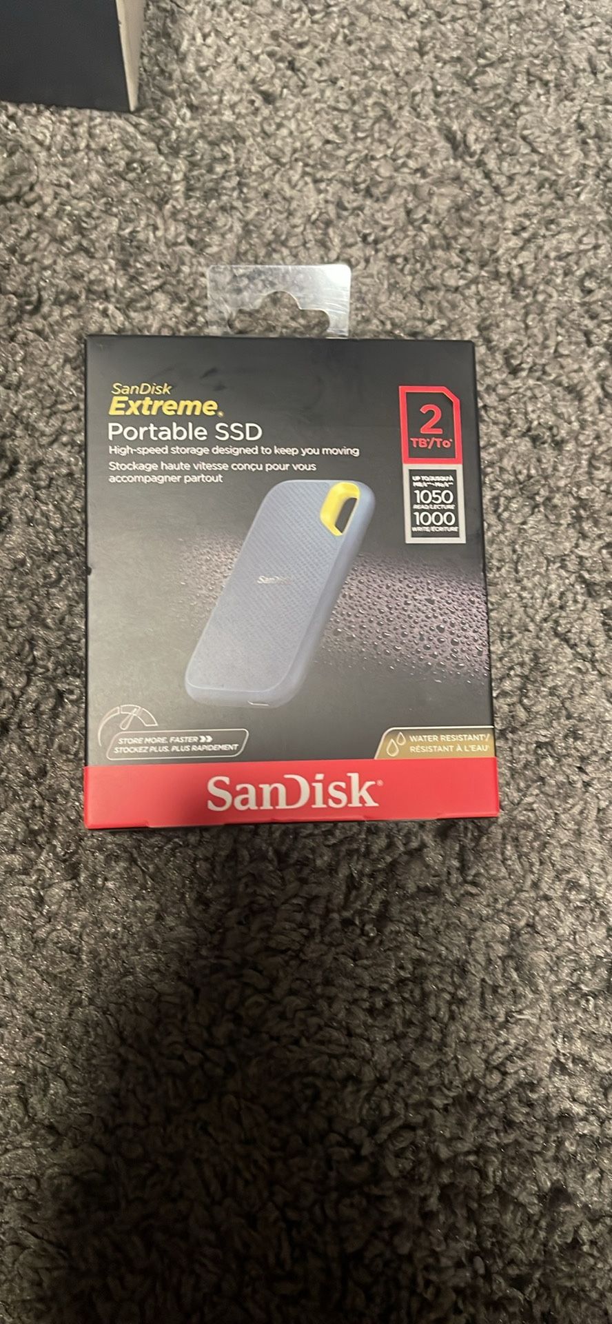 SanDisk 2TB External2.5 inch (SDSSDE61 2T00 G25) Solid State Drive