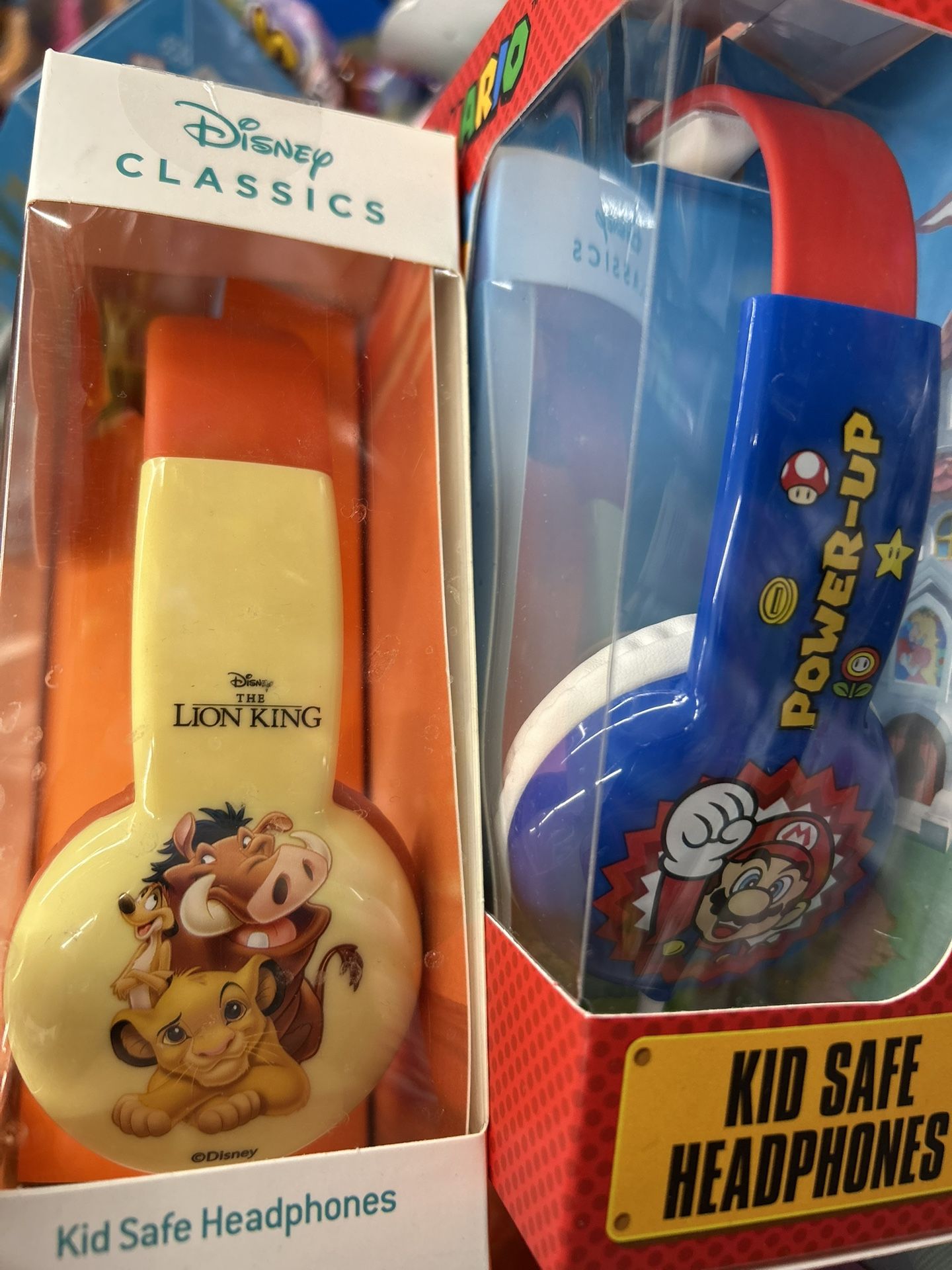 Little Boy Lion king , Mario Head Phones