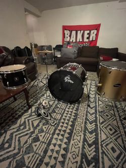 Drums, Cymbals, Stands