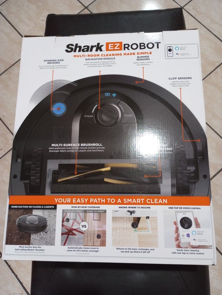SHARK EZ ROBOT RV990 NEW for Sale in Houston, TX OfferUp