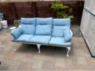 Patio sofa