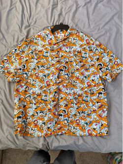 Disney Duck Family Button-Down Shirt (Men’s XL)