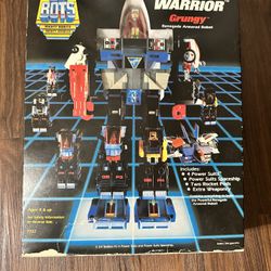 Vintage Original 1985 Tonka GoBots Power Warrior Grungy In Original Box