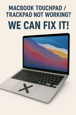 MacBook Touchpad / Trackpad Not Working? We Can Fix It!