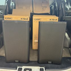 Qsc K12.2 Pair Speakers 