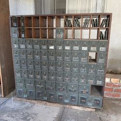 Vintage Post Office Box