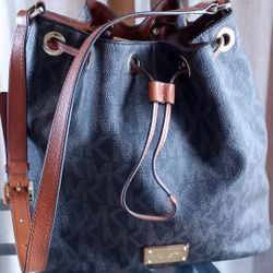 Micheal Kors Brown  Drawstring 