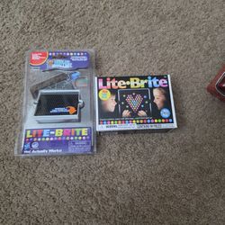 Worlds Smallest And Mini Sized Lite-brite Sets
