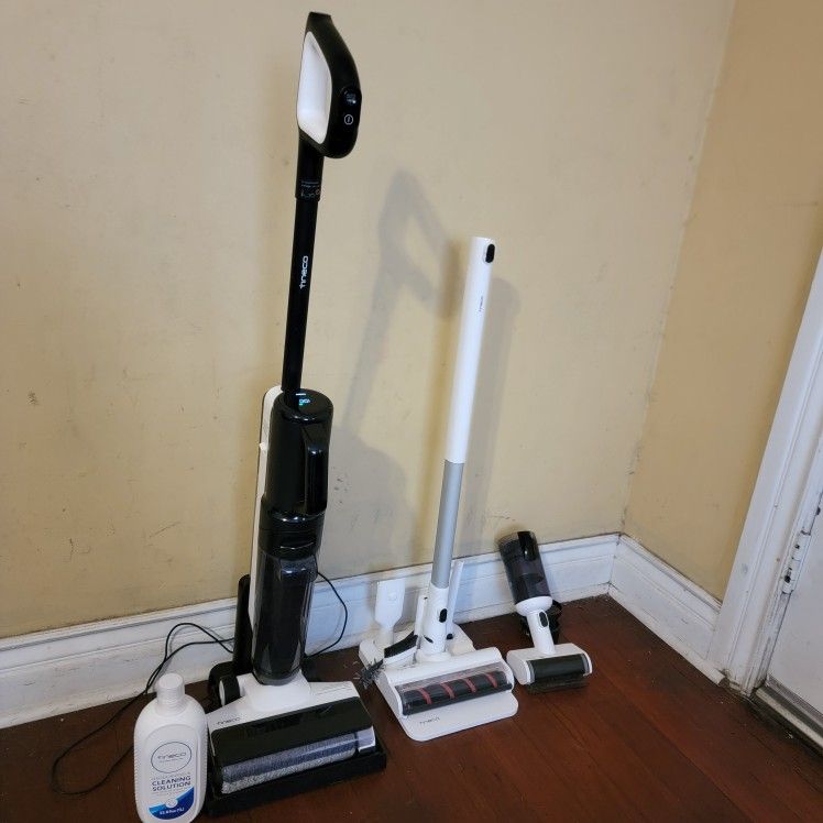 Tineco Smart Wet Dry Vacuum Cleaners Floor Cleaner 2 In 1 Cordless Vacuum For Multi Surface Floor One S5 Combo With Rechargeable Station