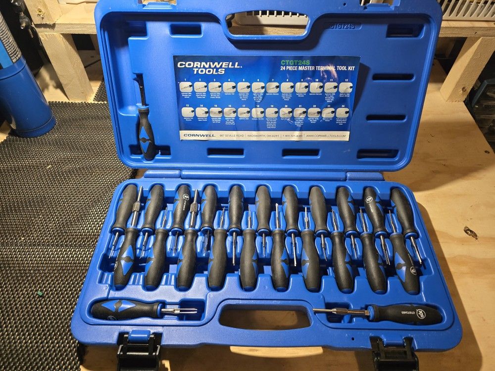 Cornwell Tools 24-piece master terminal tool kit (CTGT24S)