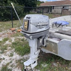 15 Foot Boat and Trailer For Sale 