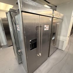 Kitchenaid Refrigerator 42”Inch Side By Side Brand New Open Box 