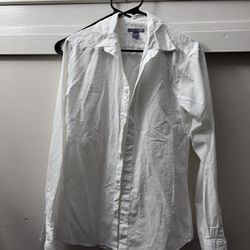 H&M Button Up White Small