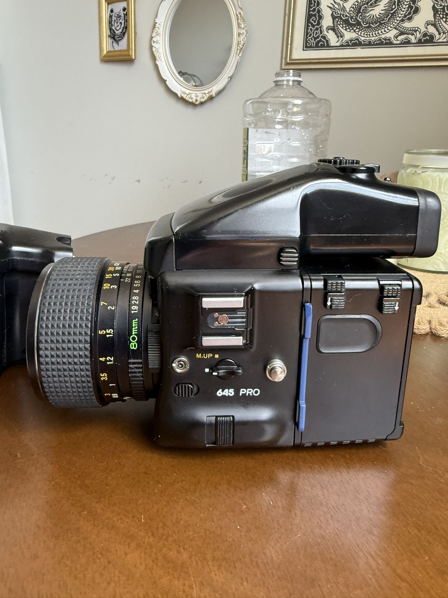 Mamiya 645 Pro, 80mm F1.9 With Two Film Backs +more