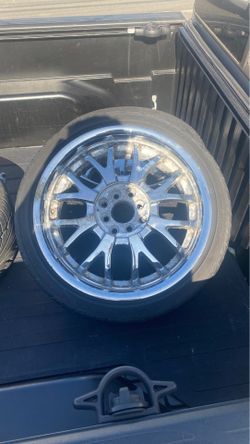 17” chrome wheels and tires came off 1998 Jetta