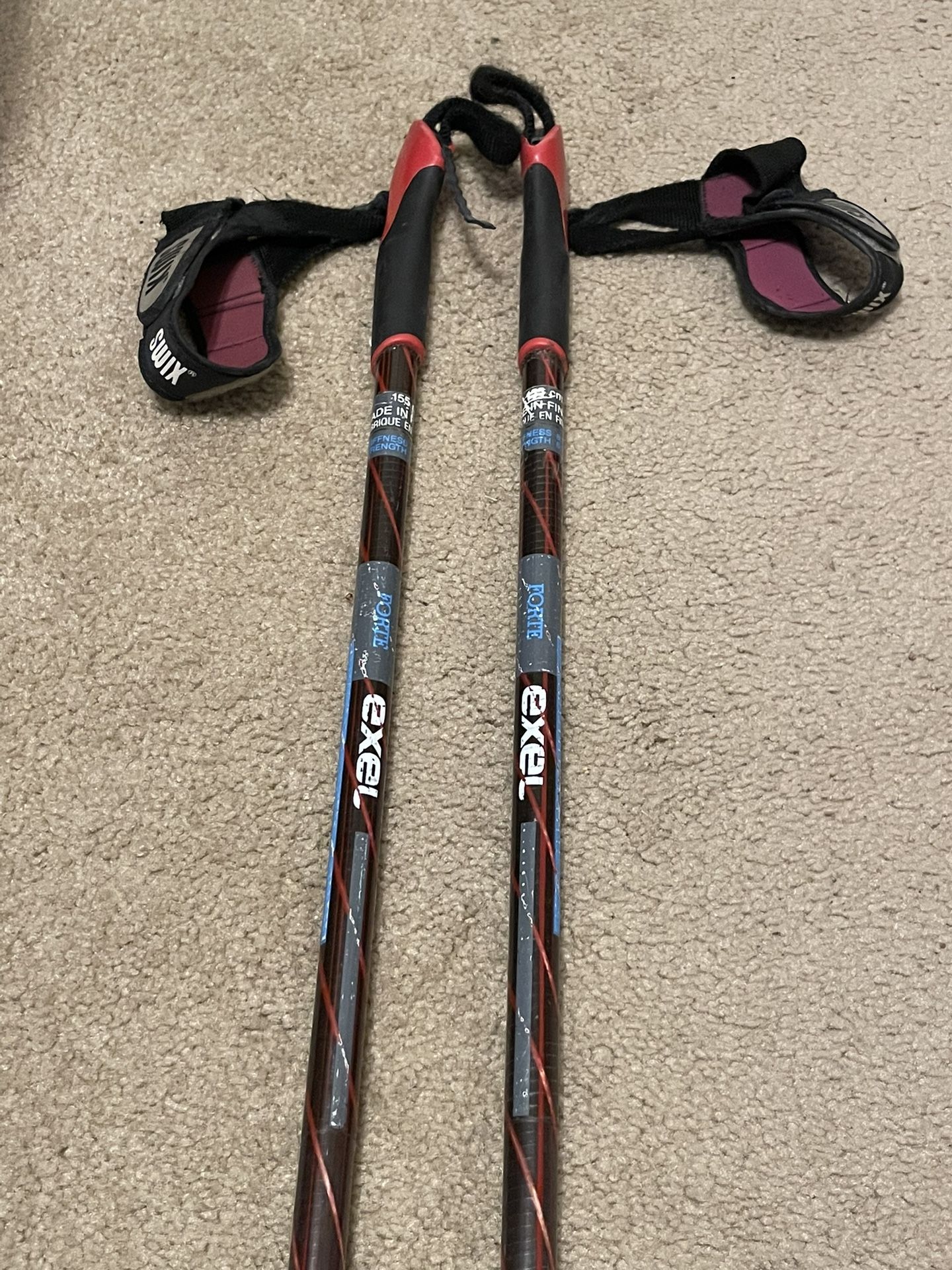 Exel Nordic Ski Poles 155 cm