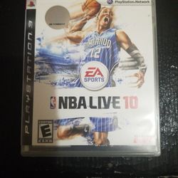 NBA LIVE 10 PS3 Video Game