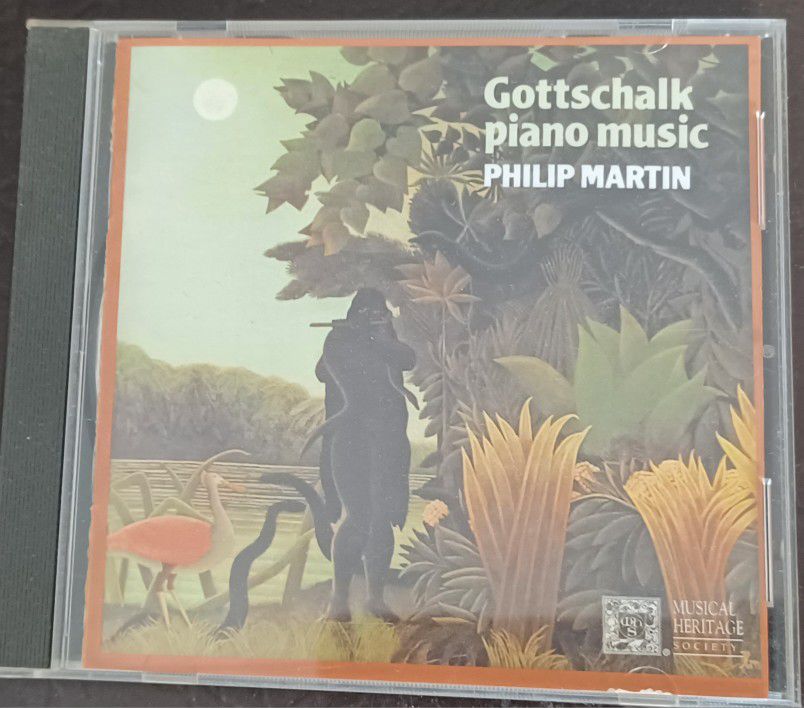 Gottschalk Piano Music - Audio CD By PHILIP MARTAIN - EX