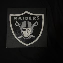 Home Made Raider Logo Painting