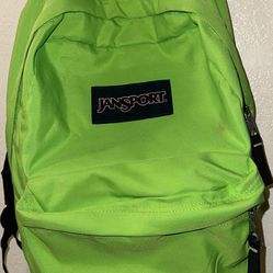 Jansport Lime Green Ultra Light Backpack 