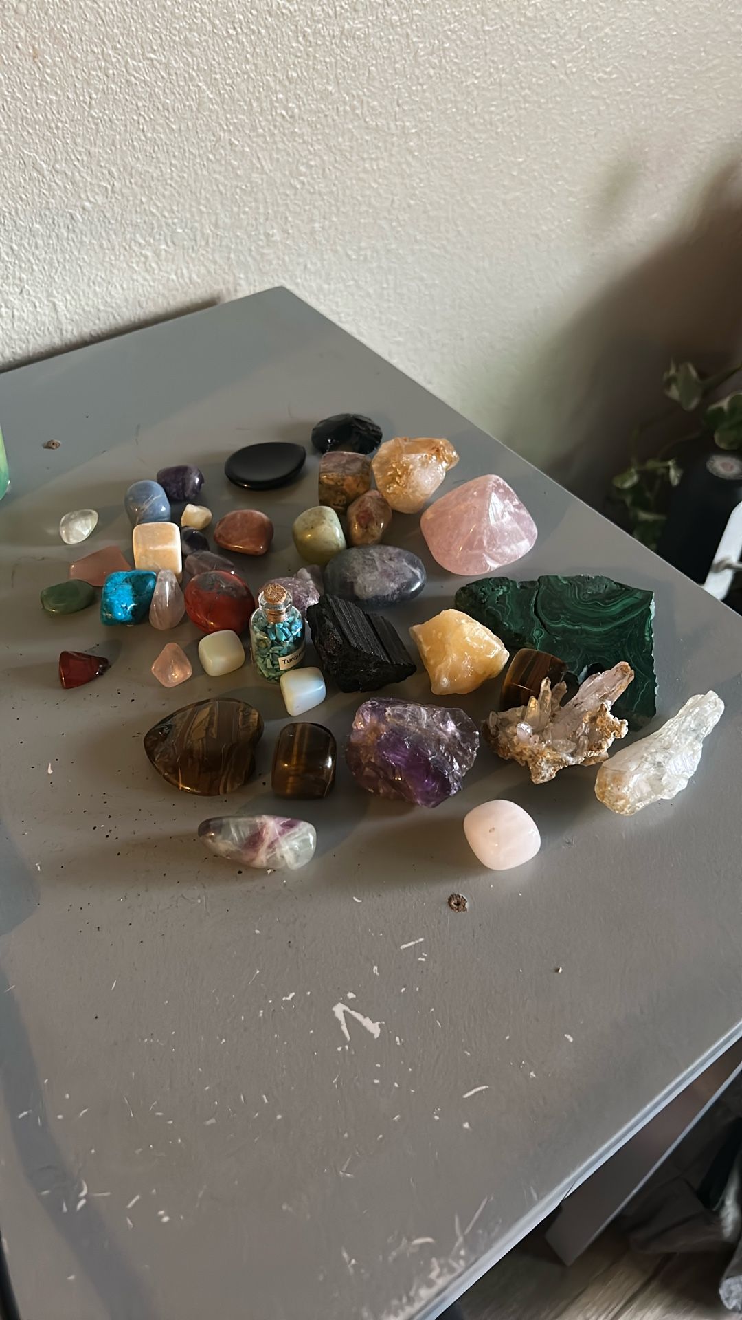 Various Crystals And Rocks