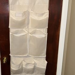16 over-the-door shoe organizer. 