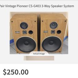 Old Vintage Speakers 