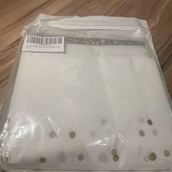 Gold Polka Dot Tablecloths 