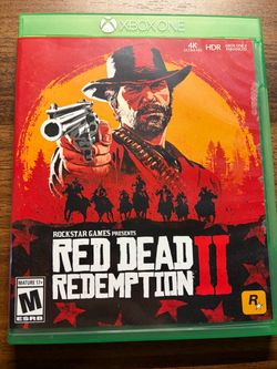 Red dead redemption 2 XBOX ONE