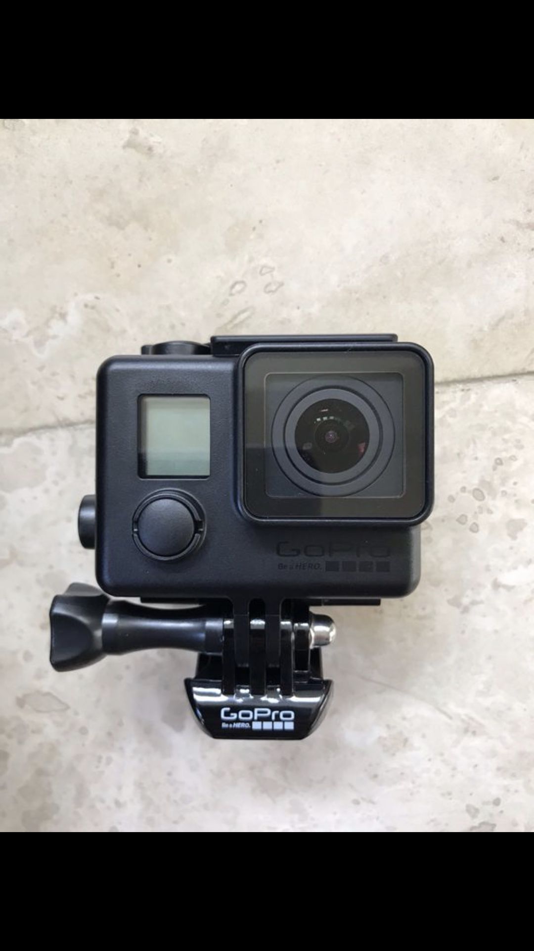 GoPro Hero 4 with Black Case (other accessories available)
