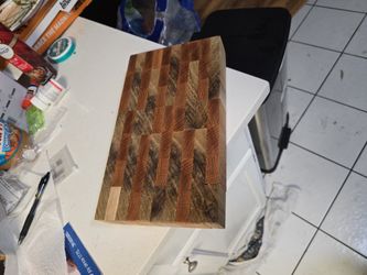 Handmade Butcher Block Style Cutting Board
