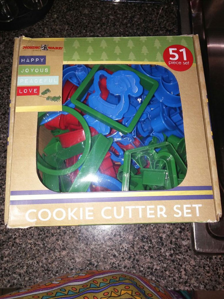 Cookie cutter set