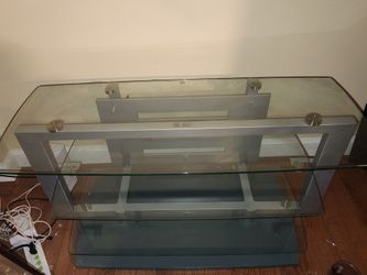 Glass TV Stand