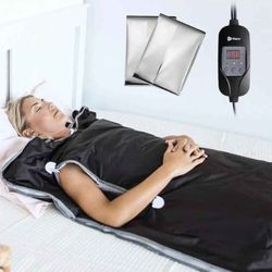 LifePro Infrared Sauna Blanket - Personal Sauna for Detox, Tension, and Relaxation - Portable Sauna