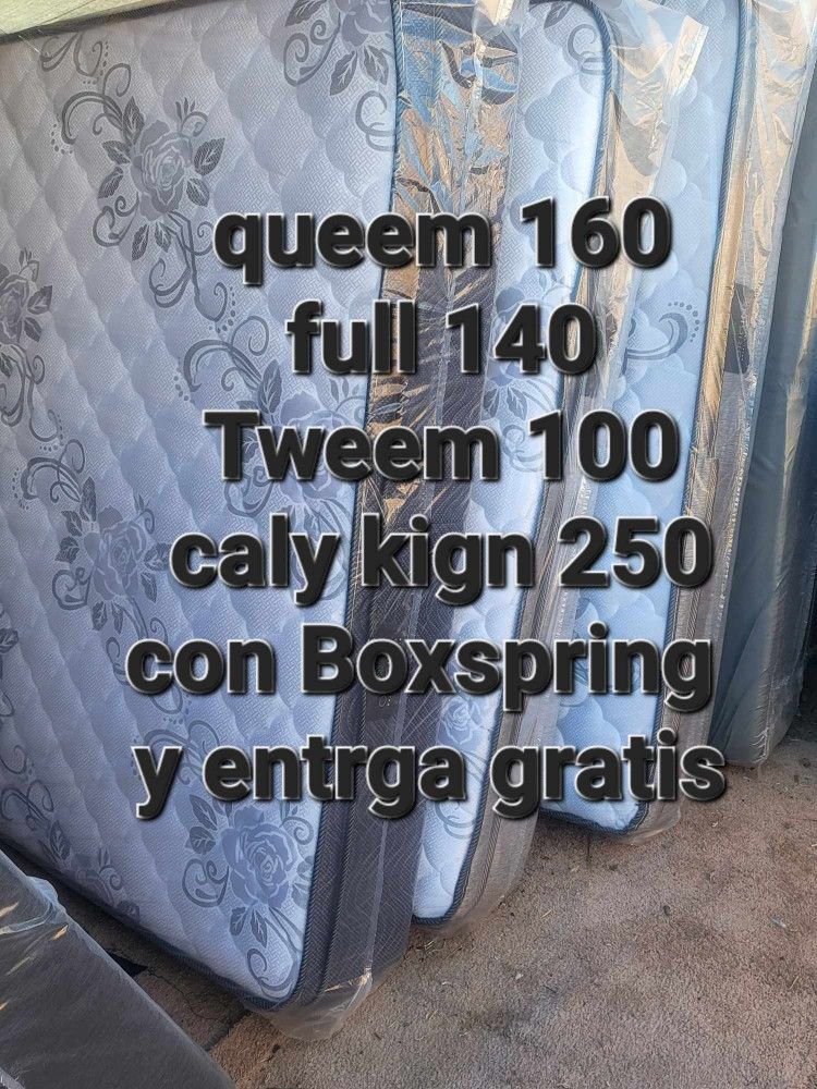 Mattress Pillow Top New