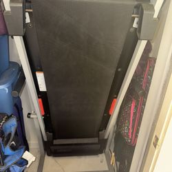 Folding Treadmill, Black 