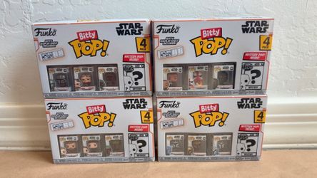 Funko Bitty Pop! Star Wars 4-Pack (Brand New / Sealed) squishy