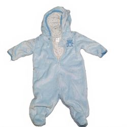 Little Wonders Kid's Blue Sleepsuits-babygrow