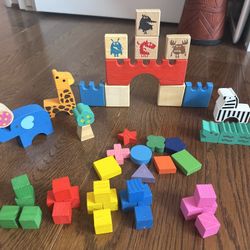 Complete Wooden Toy Bundle– Great Conditio
